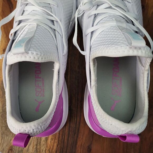 Puma Softride Ruby Luxe Running Shoes White Orchid Athletic Women’s 11 - Picture 8 of 12
